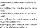 Zagadka o słoniu w lodówce: Rozwiązanie krok po kroku