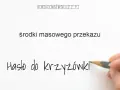 Środki Masowego Przekazu Krzyżówka: Gotowe Hasła i Rozwiązania (5, 4 litery)