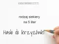 Rodzaj siekiery w krzyżówce: Szybkie odpowiedzi i porady ekspertki