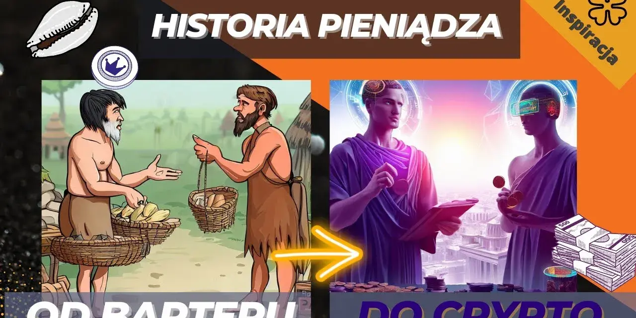 Historia pieniądza: Od barteru do kryptowalut poznaj ewolucję