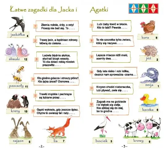 Zagadki dla 6-latka: Rozwój i zabawa gotowe przykłady
