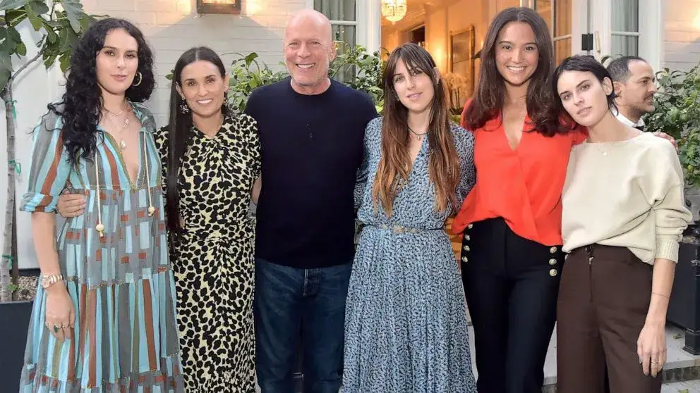 Emma Heming Willis Demi Moore córki Bruce'a Willisa